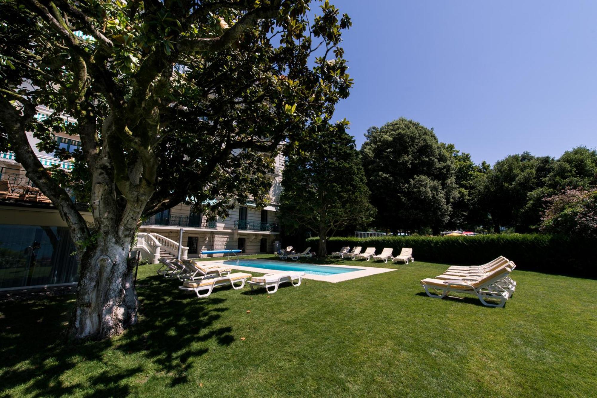 Villa Eden Palace Au Lac Montreux Esterno foto
